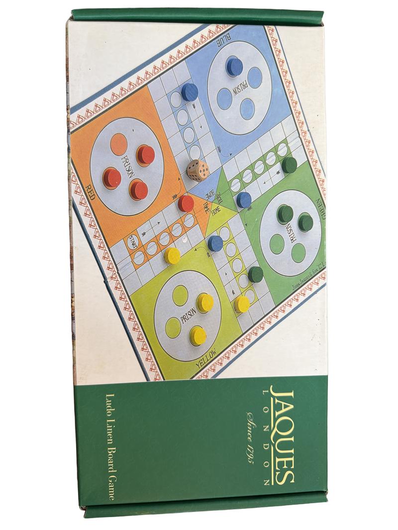 Preloved Toys - Ludo Linen Board Game - Jaques London