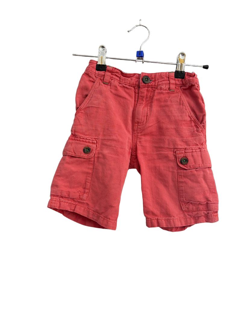 Preloved Boden - Red Cargo Shorts (5-6y)