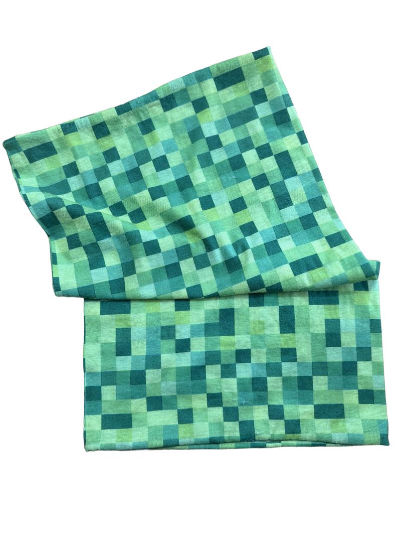 Preloved Unknown Brand - Green Minecraft Print Snood Neck Warmer