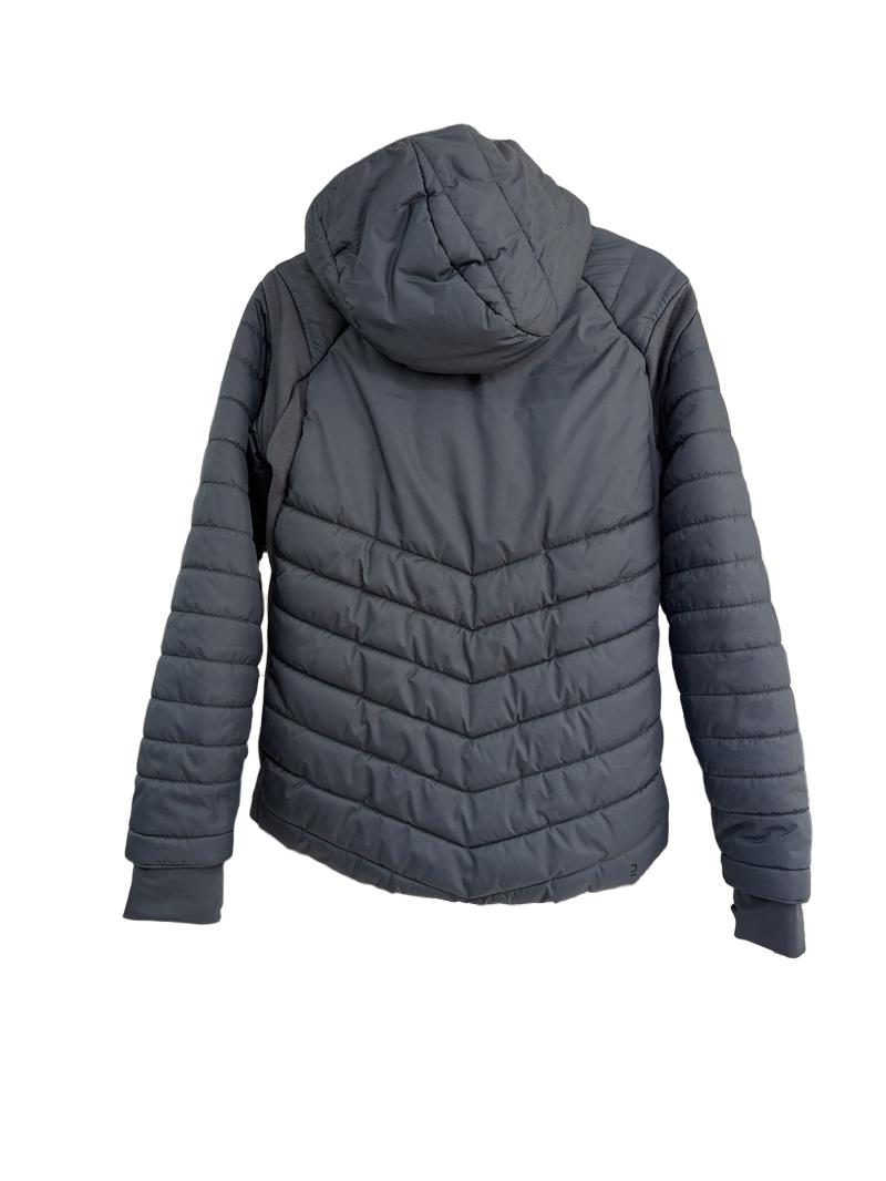 Preloved Decathlon - Quechua Black Puffer Quilted Hooded Jacket (12-13y)
