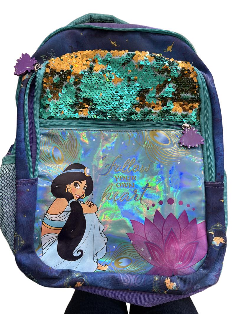 Preloved Disney - Aladdin Sequin Rucksack Backpack