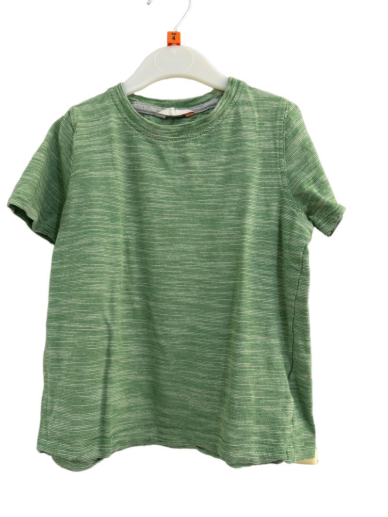 Preloved John Lewis - Green White Fleck Short-sleeved T Shirt (4-5y)