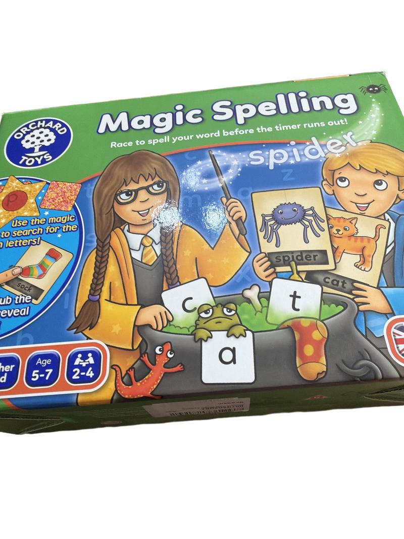 Preloved Toys - Magic Spelling Game - Orchard Toys