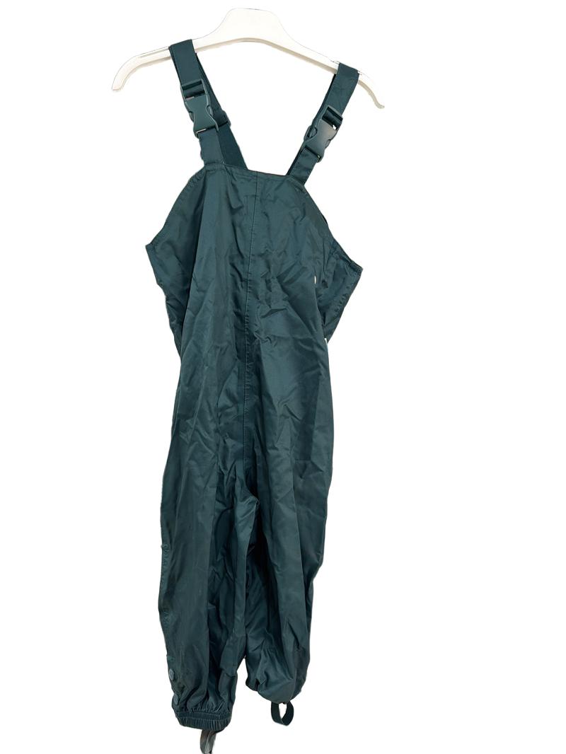 Preloved Muddy Puddles - Green Waterproof Bib Trousers Dungarees (2-3y)