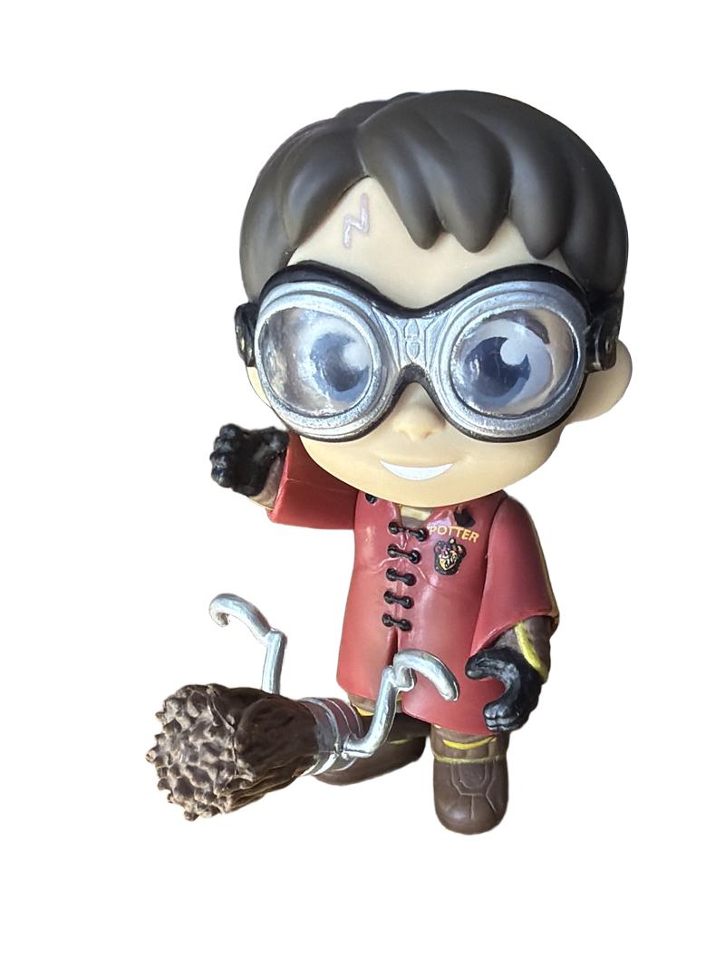 Preloved Toys - Harry Potter Quidditch Outfit With Broom Mini Figure - Funko Pop