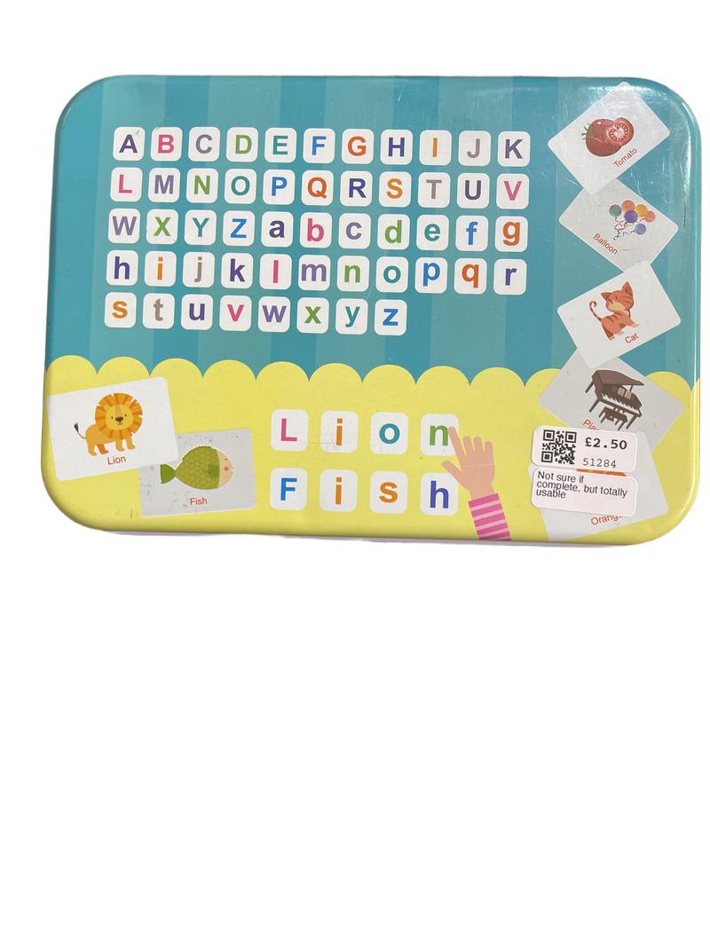 Preloved Toys - Magnet Recognize Words Letter - Unknown Brand