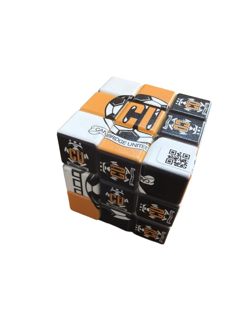 Preloved Toys - Cambridge United FC Rubik's Cube - Unknown Brand