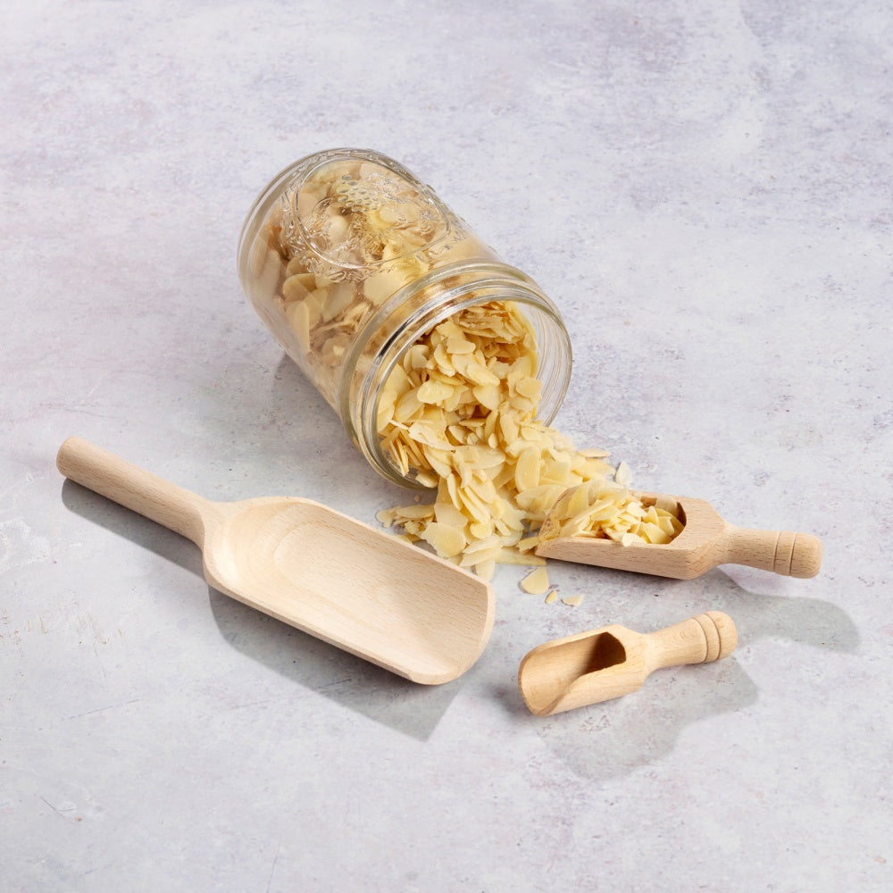 ecoLiving Mini Wooden Scoop - 10 cm