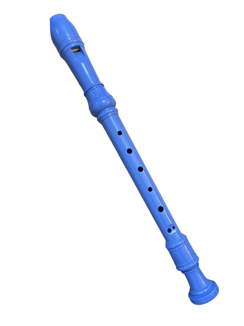 Preloved Toys - Blue Plastic Recorder Instrument - Unknown Brand
