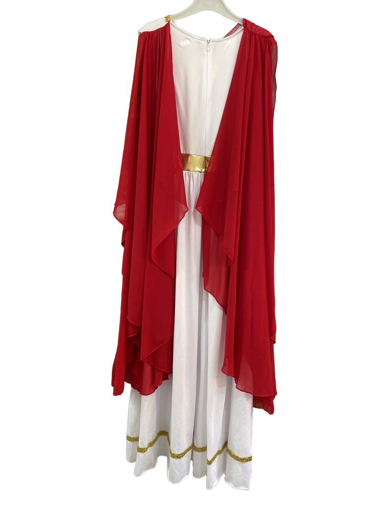 Preloved IEFiEL - Greek Woman Goddess Toga Costume (11-12y, 10-11y, 12-13y)
