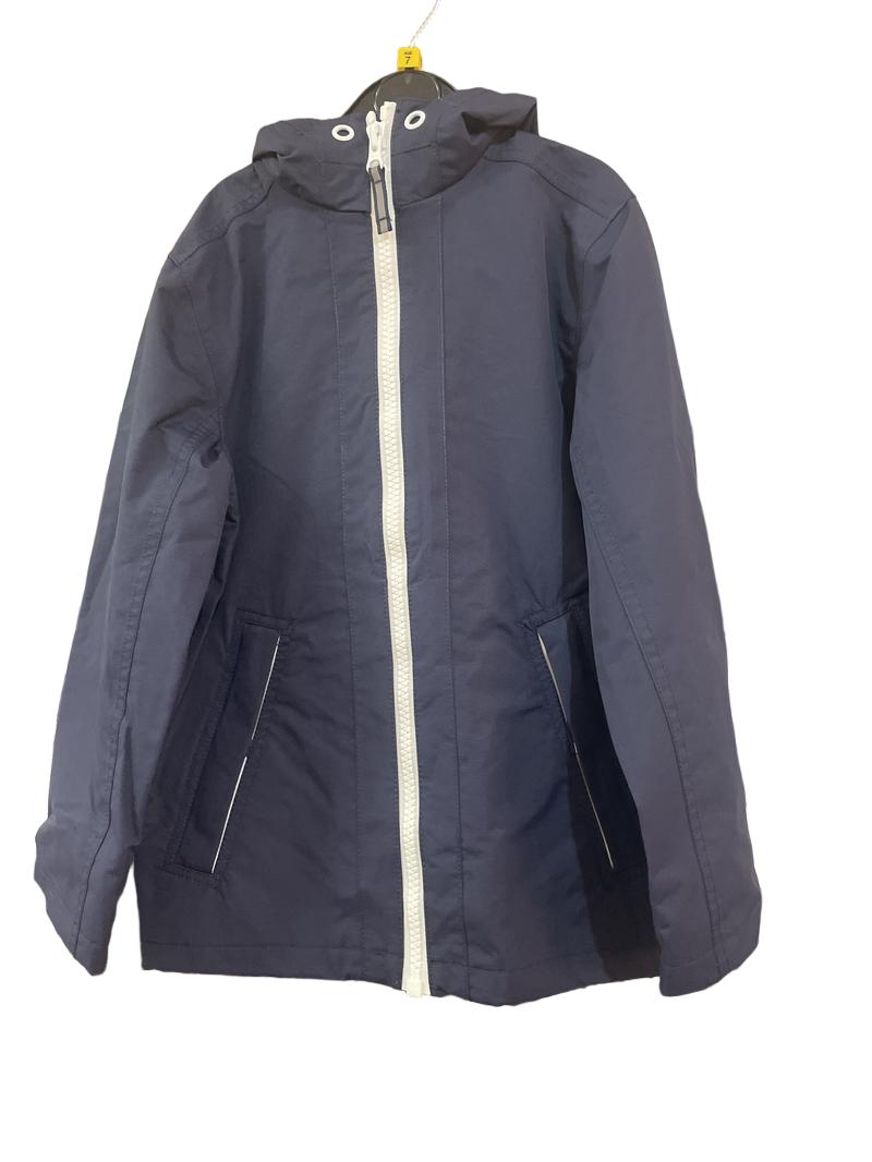 Preloved Johnnie B - Navy Raincoat (7-8y)