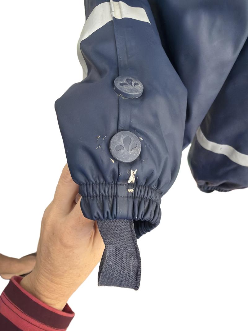 Preloved Muddy Puddles - Navy Fleece-lined Waterproof Trousers (3-4y)