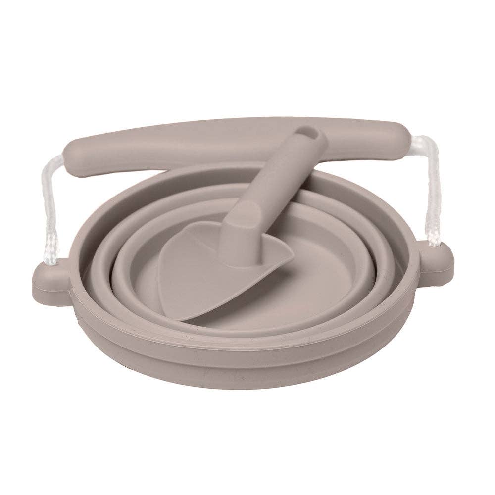 Scrunch Seedling Pot/Bucket and Trowel Set