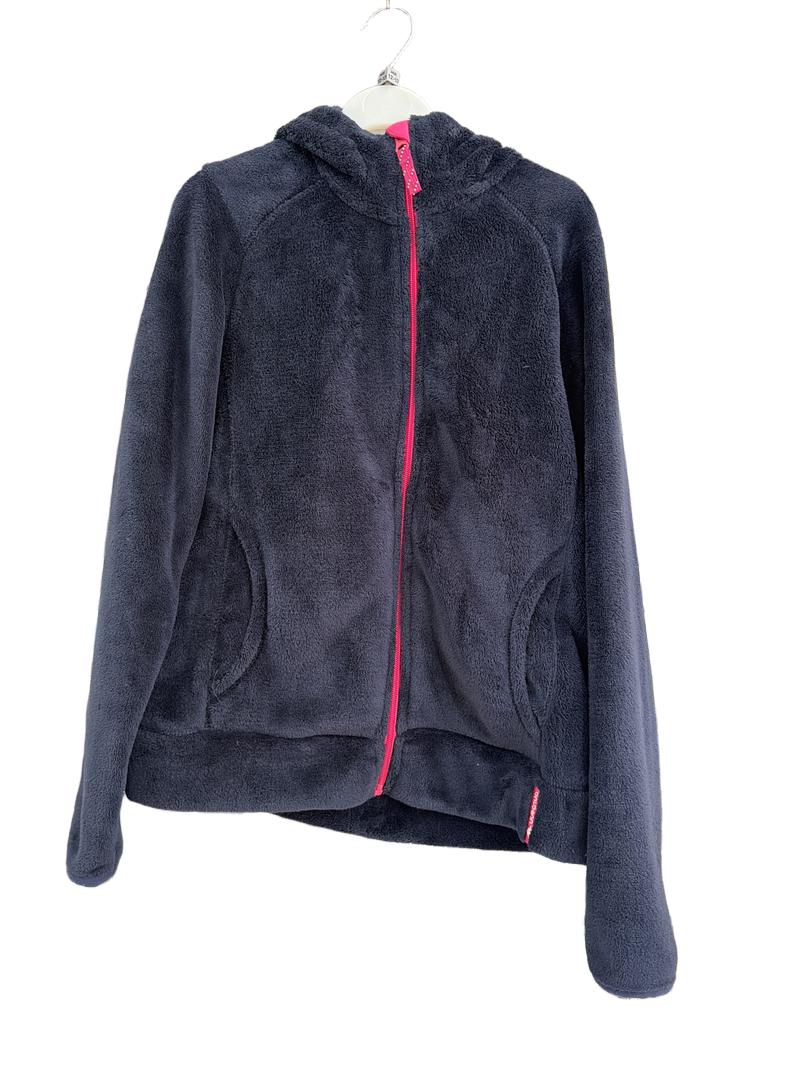 Preloved Decathlon - Navy Fleece Zip Hoodie (12-13y)