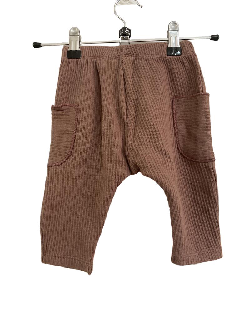 Preloved Zara - Brown Trousers. (3-6m)
