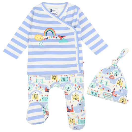 Piccalilly 3 Piece Baby Set - Little London