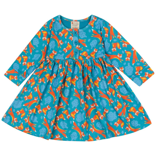 Piccalilly Foxes Dress 18-24m