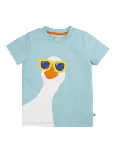 Carsen Circular T-Shirt - Lichen/Goose