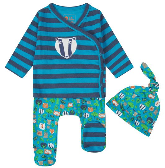 Piccalilly 3 Piece Baby Set - Tree Tops