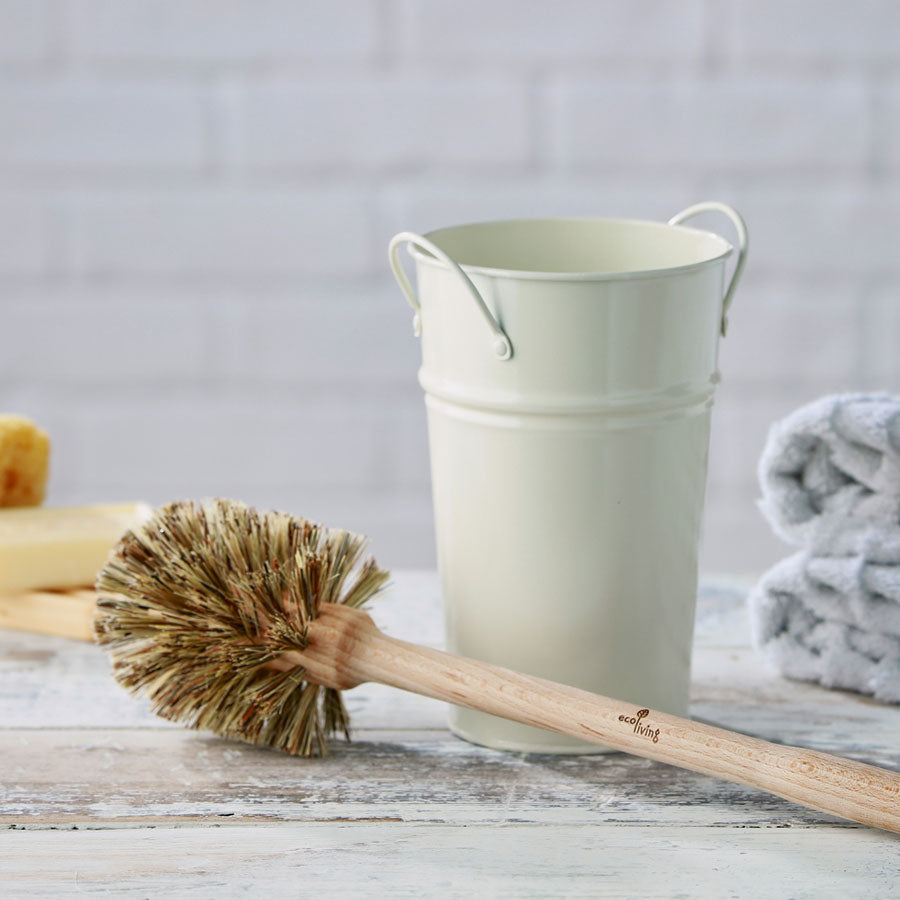 ecoLiving Plastic Free Toilet Brush and Holder Set