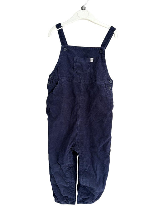 Preloved John Lewis - Navy Corduroy Dungarees (12-18m)