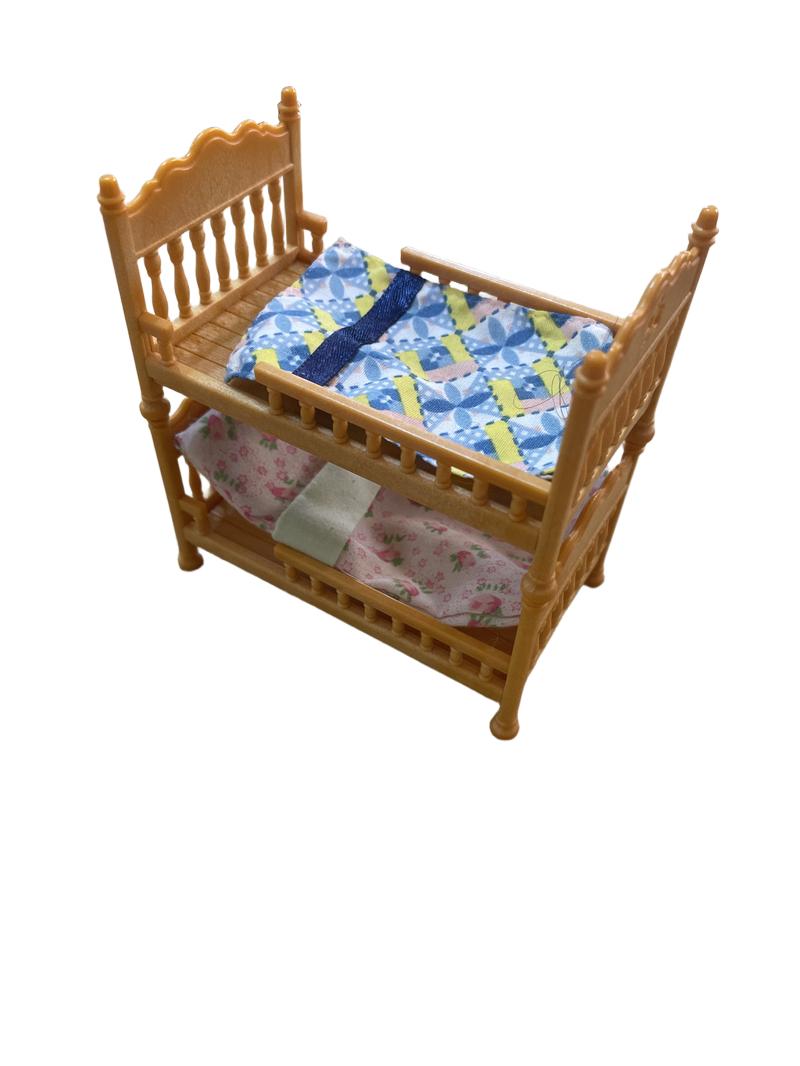 Preloved Toys - Toy Bunk Bed/ 2 Beds. - Epoch Games