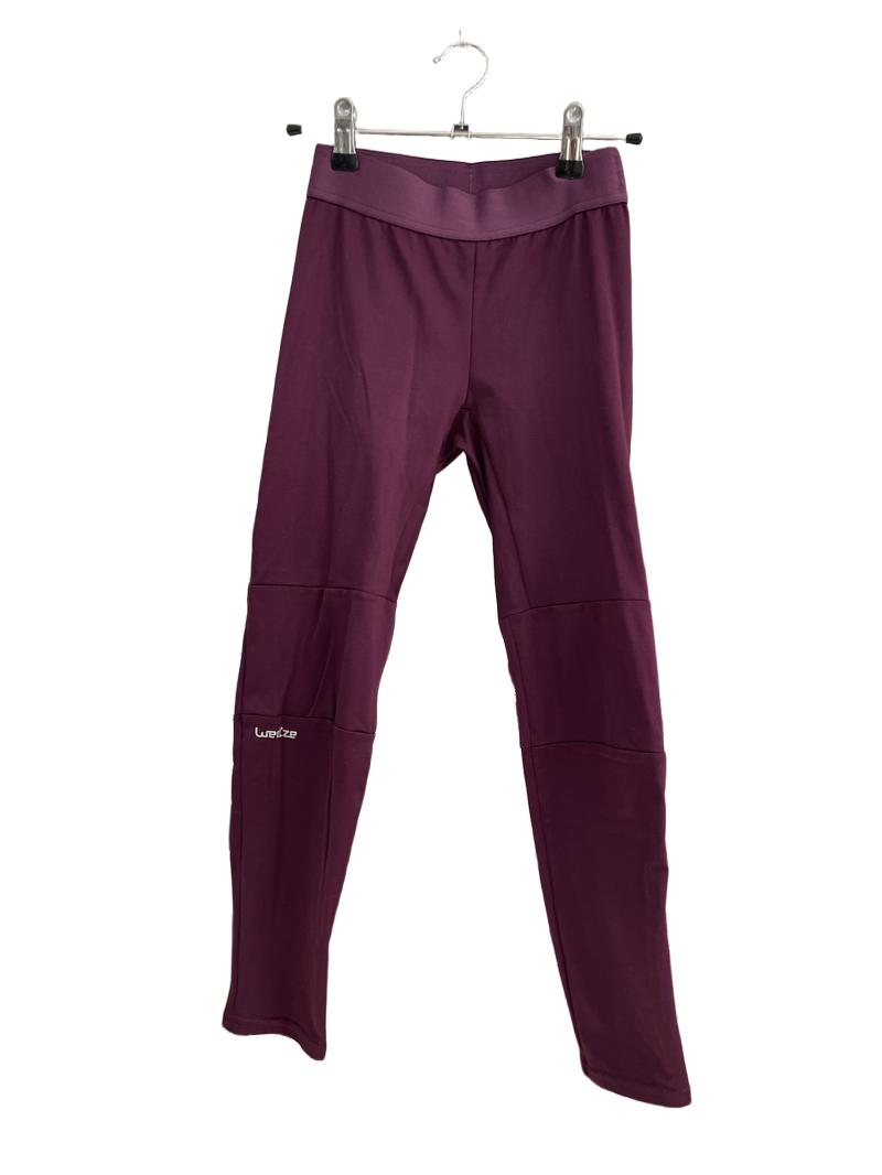 Preloved Decathlon - Burgundy Athletic Leggings (12-13y)