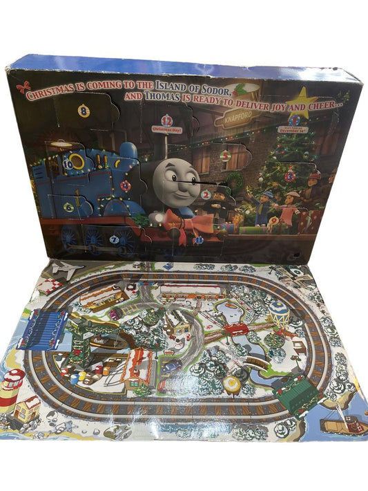 Preloved Toys - Thomas The Tank Engine Advent Calendar Wooden Railway.. - Mattel