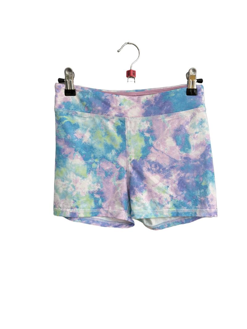 Preloved H&M - Multicolour Tie Dye Athletic Shorts, 10-12 (10-11y, 11-12y)