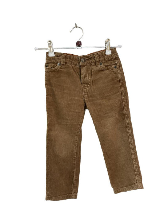 Preloved John Lewis - Brown Corduroy Trousers (2-3y)