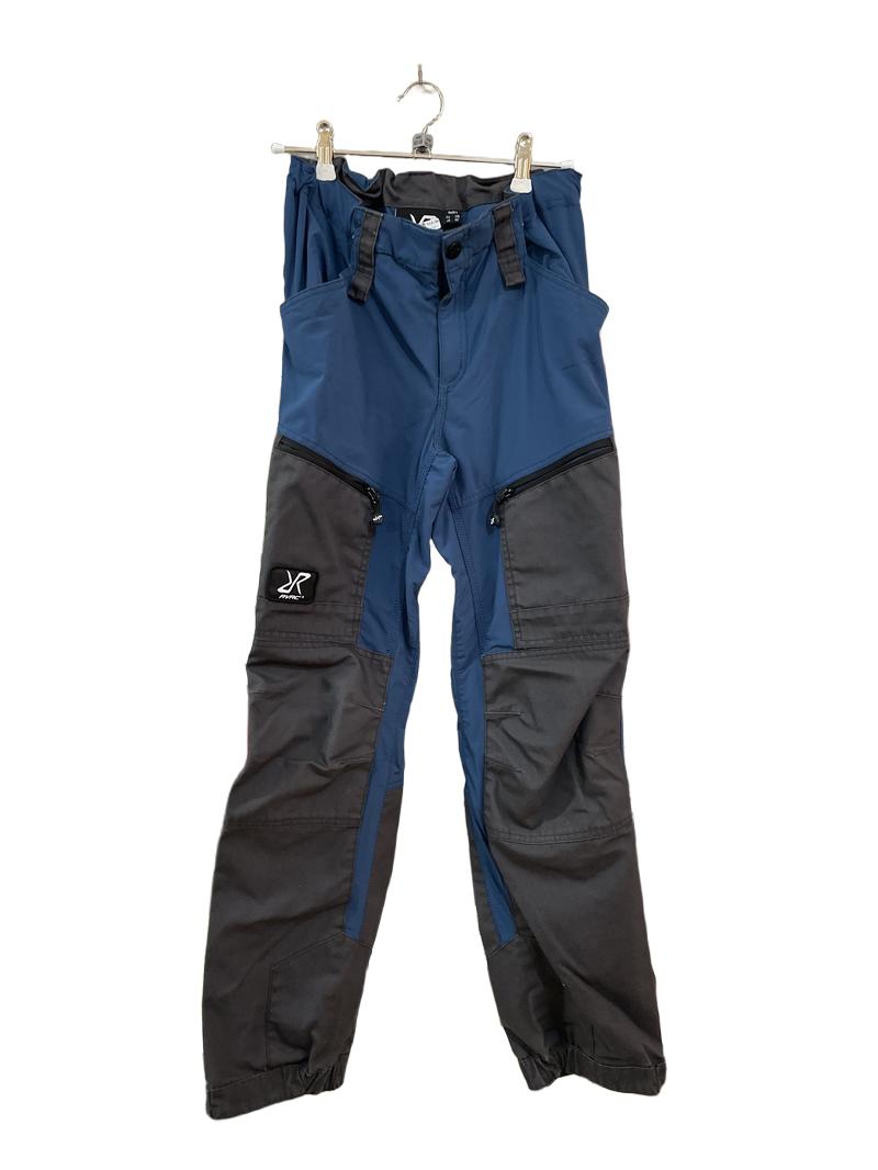 Preloved Revolution Race - Blue Black Hiking Trousers, 158 Cm (12-13y)
