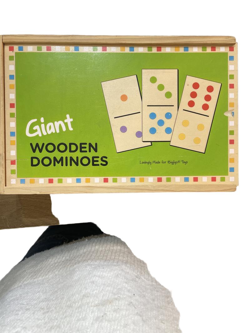 Preloved Toys - Giant Wooden Dominos - Bigjigs Toys
