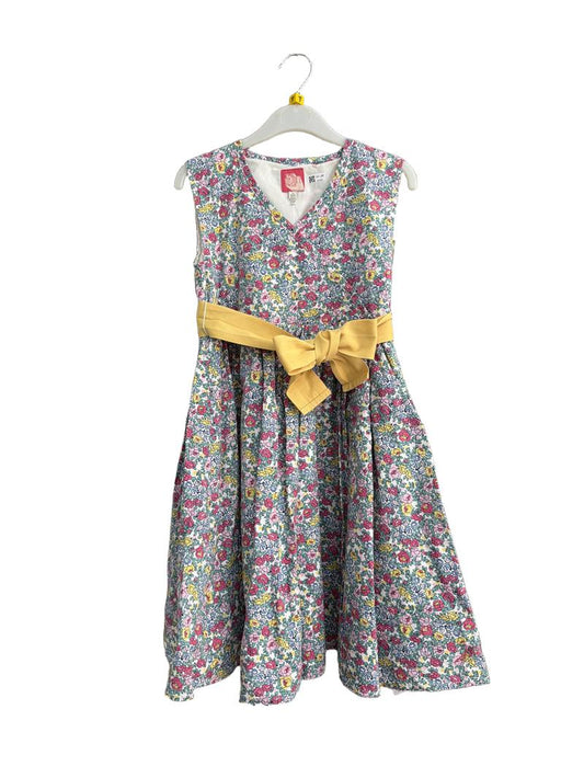 Preloved Joules - Floral Ditsy Sleeveless Dress (7-8y)