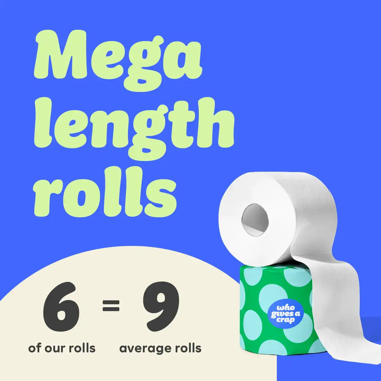 Classic Soft Recycled Toilet Paper (6 pack) - Who Gives A Crap