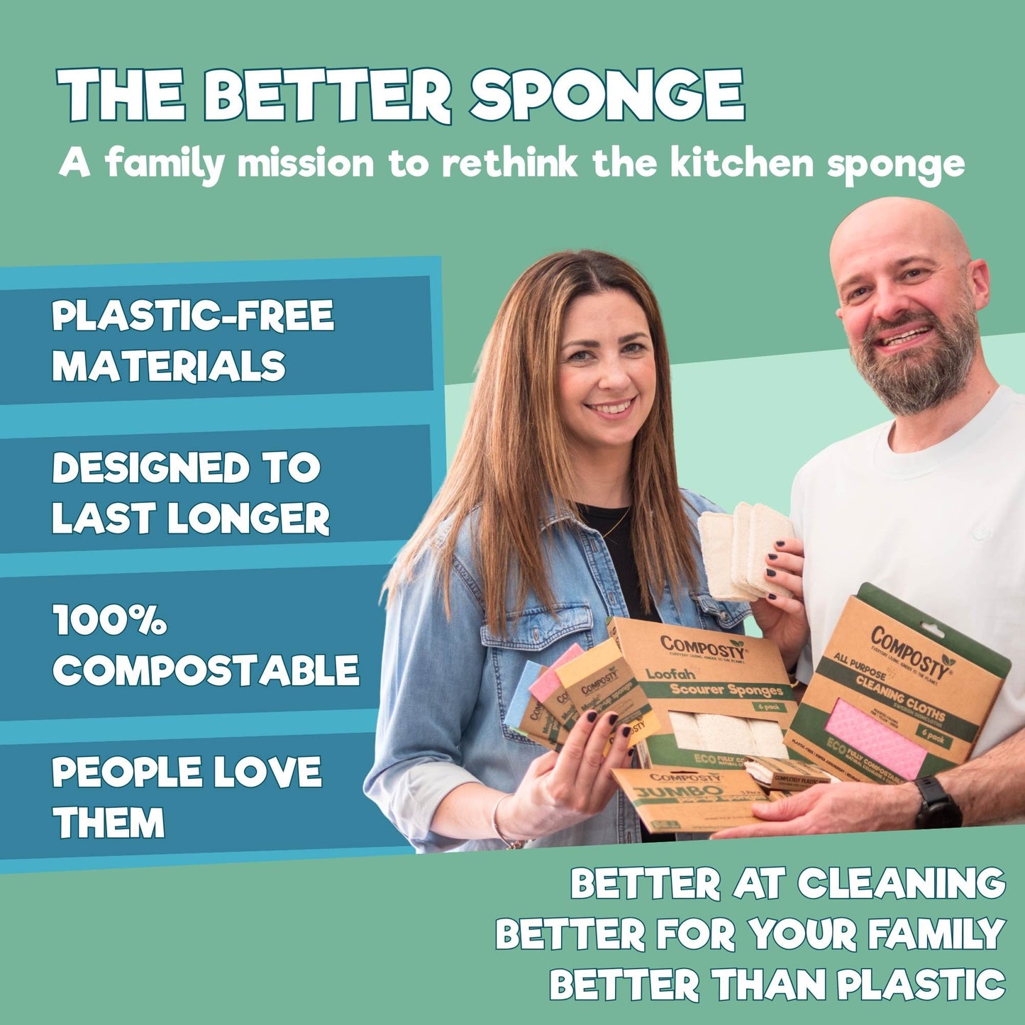Loofah Scourer Eco Sponges (online only)