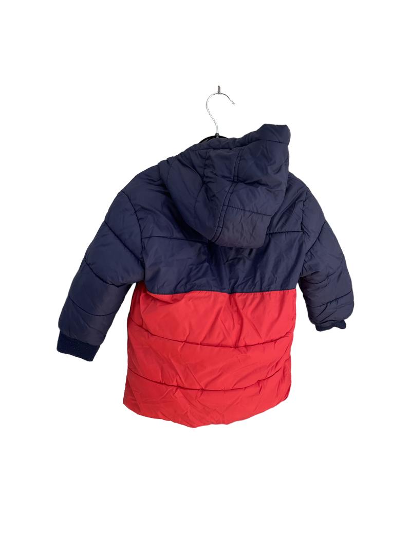 Preloved Timberland - Blue Red Puffer Parka Duffel Jacket (2-3y)