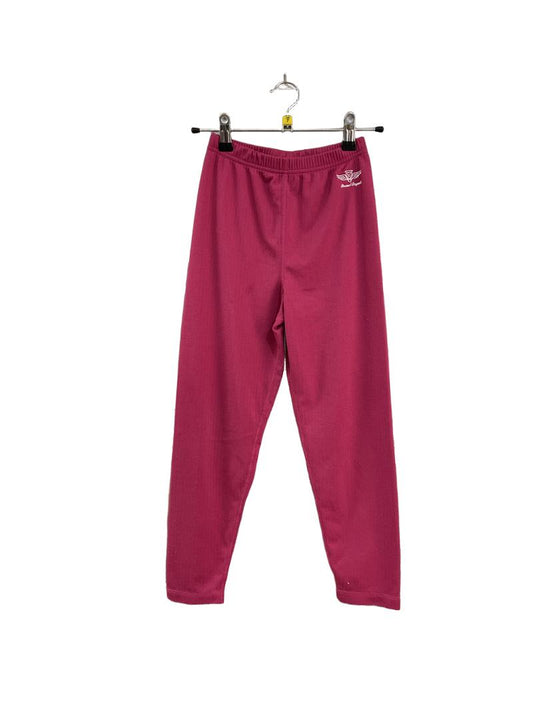 Preloved Board Angels - Pink Thermal Leggings (7-8y)