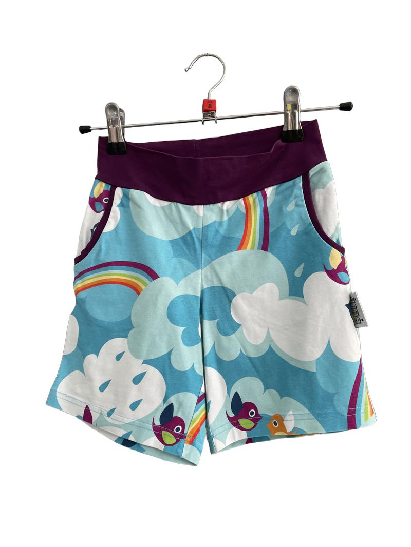Preloved BBLB - Multicolour Cloud Rainbow Shorts (8-9y)