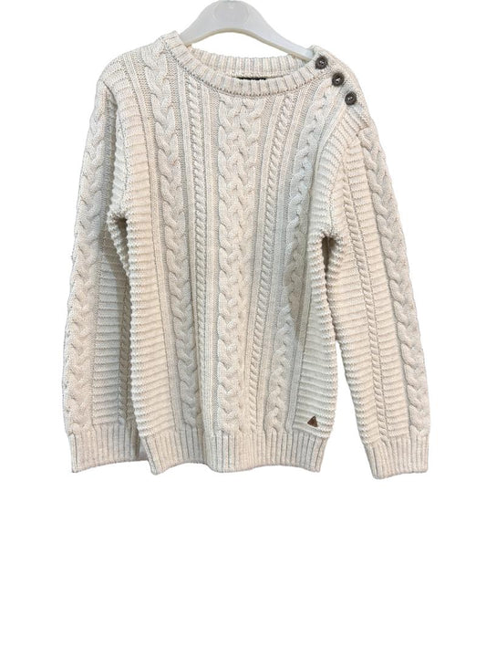 Preloved Next - Cream Cable Knit Jumper (5-6y)