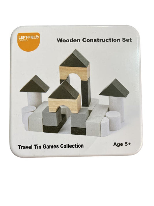 Preloved Toys - Wooden Construction Set Travel Tin - Left-Field Games