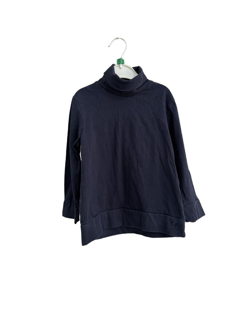 Preloved Zara - Navy Long-sleeved Turtleneck (5y)