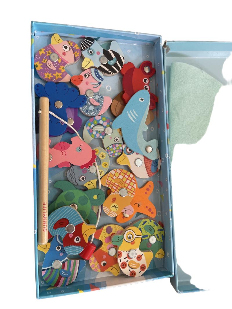 Preloved Wooden Hook A Duck Magnet. - Djeco