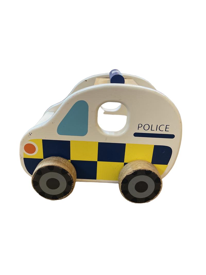 Preloved Toys - Wooden Police Car - Carousel