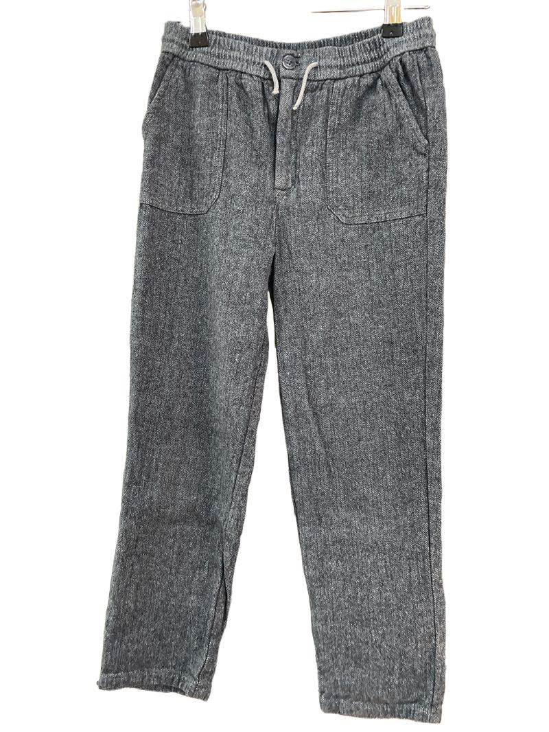 Preloved Monsoon - Gray Herringbone Trousers (9-10y)