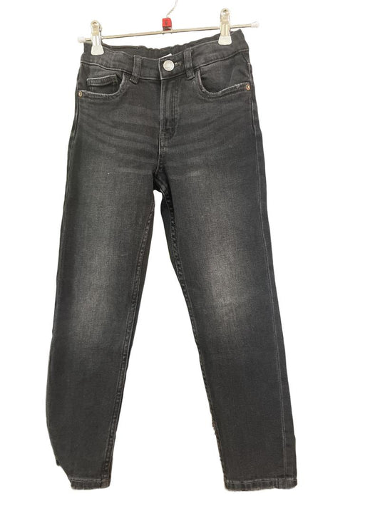Preloved Zara - Black Denim Jeans (8-9y)