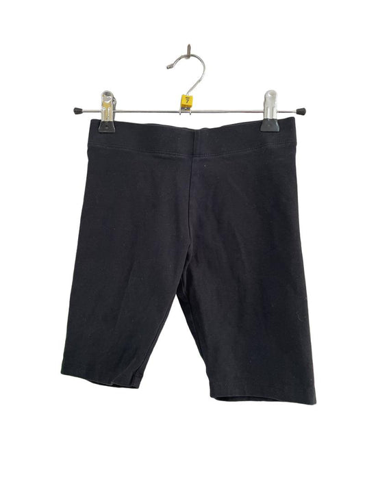 Preloved Marks & Spencer - Black Bike  Shorts (7-8y)