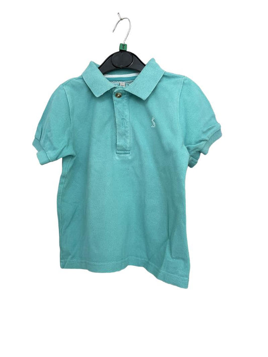 Preloved Joules - Teal Polo Shirt (5-6y) - Top
