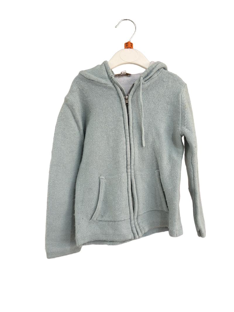 Preloved C De C - Light Blue Knit Jacket. (4-5y)
