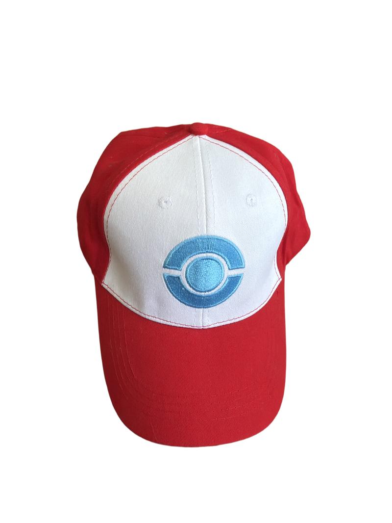 Preloved The Pokemon Company - Red White Blue Embroidery Baseball Cap Hat (One Size)