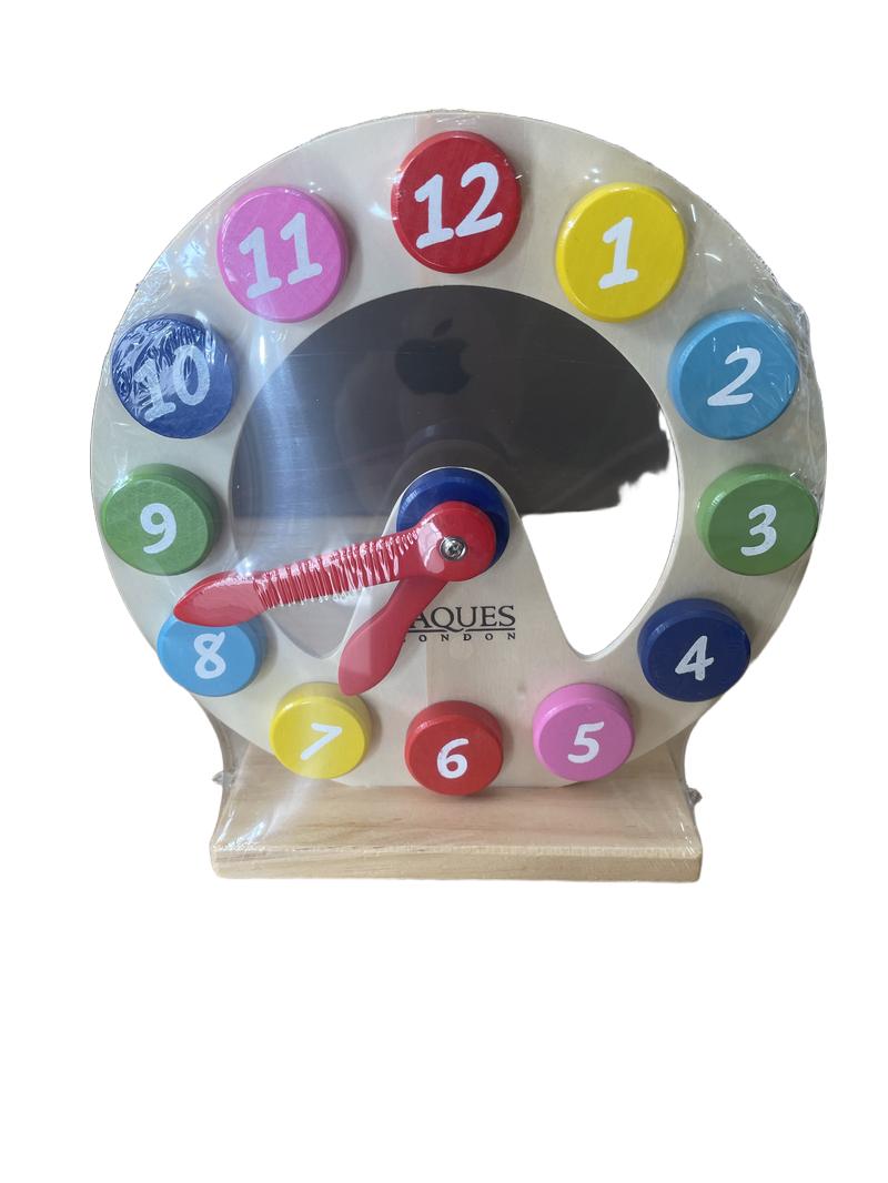 Preloved Toys - Let's Learn Teaching Clock - Jacques Craftsman